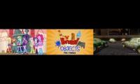 My Little Pony Equestria Girls Movie Magic Brawl Of The Objects Cars 2 Chick Hicks Clearence Level 1