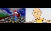 Mario and Caillou Gummibar [SHORT]
