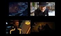 Thumbnail of Disney Movies Scene 2010 Quadparison