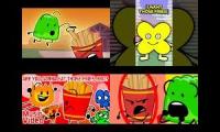 BFDI: Are you gonna eat those fries, bro? comparison