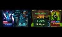 Thumbnail of RollingSky alanwalker mashup alone vs alone remix