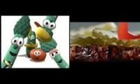 veggietales sings the burger king ad