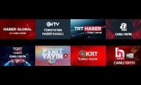 Thumbnail of Turkish News Channels(Haber Global, NTV, TRT Haber, A Haber, TGRT Haber, SÖZCÜ TV, KRT, Halk TV)