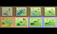 8 Maps of Dora the explorer at once