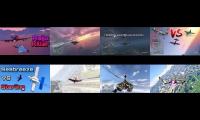 Thumbnail of 8 GTA Online Dogfight Videos At Once
