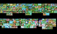 6 Seasons from Dora the Explorer (146 episodes played at the same time)