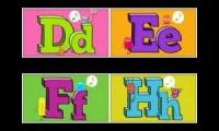 Storybots Letters D E F H