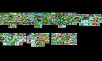 7 Seasons from Dora the Explorer (165 episodes played at the same time)