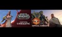 Thumbnail of Dragonflight cinematic vs The War Within cinematic