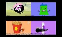 BFDI Auditions Quadparison #10