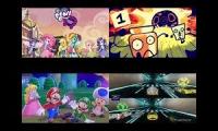 Equestria Girls 2013 MOSS Super Mario 3d World 4 Players And Cars 2 Clearence Level 1 2 Players