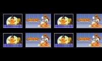 Eight Garfield and Friends Intro - All Languages At Once Videos