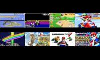 All Courses From The Mario Kart Series