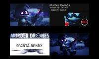 Thumbnail of Murder Drones Sparta Remix Quadparison