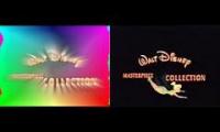 Walt Disney Masterpiece Collection Logo with Originally Diamondified-Se ve todo borroso Combo