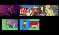 Old Town Road - Blitzo, SpongeBob, Squidward, Mr. Krabs, Sandy, Cricket, and Bart