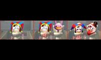 the amazing digital circus skibidi toilet mashup