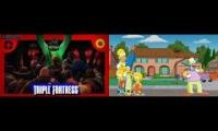 Thumbnail of Triple Fortress ft. The Simpsons