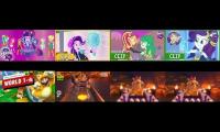 Thumbnail of The Mane 7 Mario Friends Defeats Gaea Everfree Juniper Wallflower Blush Vignette Valencia And Bowser