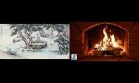 Thumbnail of Guqin And fireplace for Winter