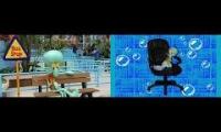 Squidward On 2 Chairs!