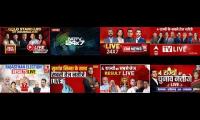 Thumbnail of multiple channels elections live