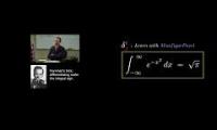 Thumbnail of deltaij math video Feynman trick, Gaussian integration