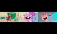 Happy Tree Friends Spin Fun Knowin Ya Sparta Remix Threeparison (3 Different Versions)
