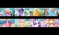 Thumbnail of My Little Pony Episodes featuring the Mane 6: The Magic of Friendship because Friendship is Magic