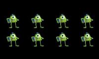 Up to Faster 8 Parison Mike Wazowski Scream
