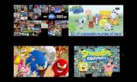 All 4 Favourite Cartoons At The Same Time