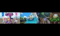 Thumbnail of Equestria Girls Friendship Games And Thomas Great Race With Mario Kart 8 4 Players All Courses