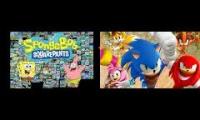 All Spongebob SquarePants & Sonic Boom Episodes Playing At The Same Time