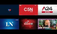 Thumbnail of Seis noticieros argentinos