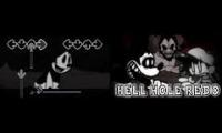 FNF Hellhole but SNS Mouse and Oswald Cover