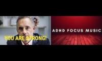 Thumbnail of Jordan Peterson inspirational speaker with electronic music beats yeeee