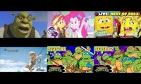Thumbnail of Equestria Girls Shrek Mario Kart Wii SpongeBob and Teenage Mutant Ninja Turtles