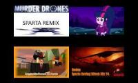 Thumbnail of My Favorite Sparta Remixes Quadparison 3
