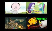 Thumbnail of Regular Show Fun Run Equestria Girls Queen Of Clubs Mario Kart 8 Rainbow Road & M&H Racing