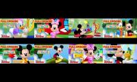 8 Mickey Mouse Clubhouse at the same time. Part 1