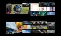 Thumbnail of (Cristmas special 1/10) Sonic The Hedgehog Movie 1 and 2 - Sparta Remix Quadparison 2