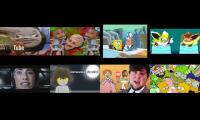 8 YouTube Is Crazy videos playing at the same time 15