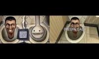 Skibidi Toilet Otamatone (Side by Side Comparison)