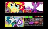 Thumbnail of Sunset Shimmer Midnight Sparkle Juniper Montage Grem Acer & Professor Z Defeat