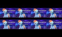 Thumbnail of Rainbow Chandelier featuring Rainbow Dash
