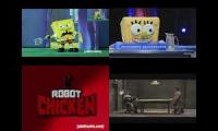 Robot Chicken Sparta Remix Quadparison