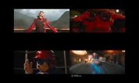 Sonic The Hedgehog Movie 1 and 2 - Sparta Remix Quadparison 4