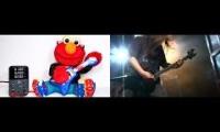 Elmo plays Cannibal Corpse