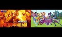 Thumbnail of MЕТРО 2033 x equestria girls (на русском)  (games + cartoon)