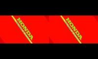 Honda Logo Effects Sponsored By Panasonic Logo in Super Effects Combined